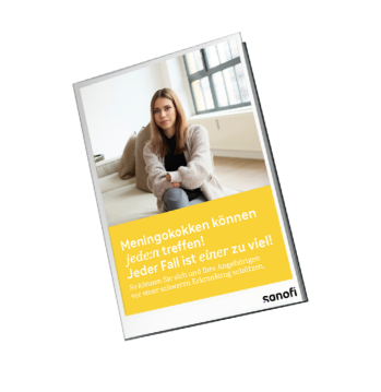 Informationsbroschüre für Eltern zum Thema Meningokokken